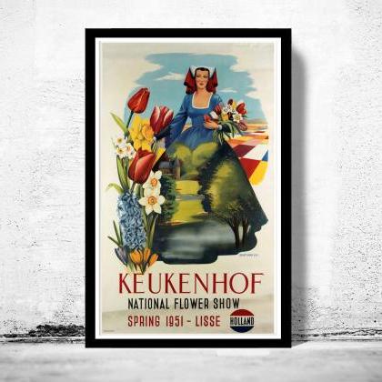 Vintage Poster of Holland Netherlan..