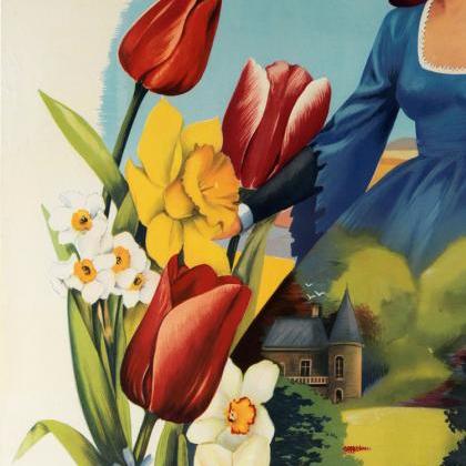 Vintage Poster of Holland Netherlan..