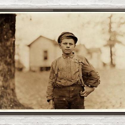 Lewis Hine Archie Love, Mill Worker, Chester,..