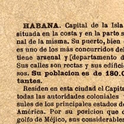 Old Map Havana Habana 1889 Vintage Map