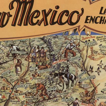 Vintage Poster Of Mexico Tourism Poster Travel